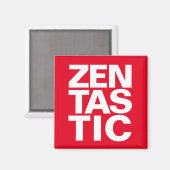 Cool Red Zentastic Magneet (Voorkant / Achterkant)
