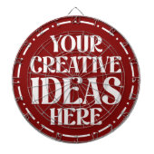 Cool, refined, modern & playful dartbord (Voorkant)