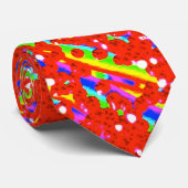 Cool regenboog simcha stropdas (Opgerold)