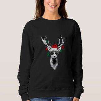 Cool Reindeer Sunglazen Trui