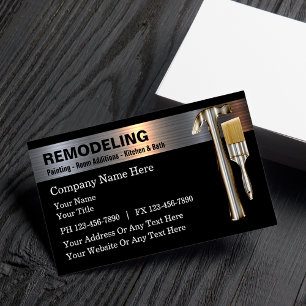 Cool Remodeling Glanzende Zakelijke Kaarten Ontwer Visitekaartje