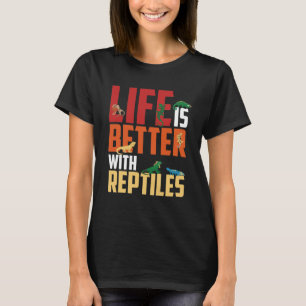Cool Reptiles Lizard Gecko Bearded Dragon T-shirt