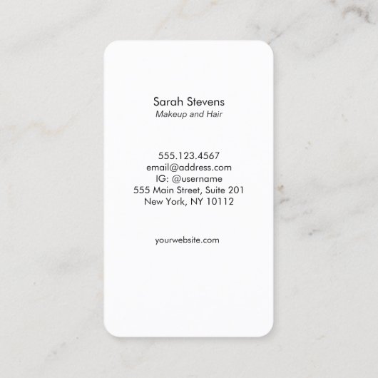 Cool Retro Abstract Zwart en Goud Art Deco Visitekaartje (Achterkant)