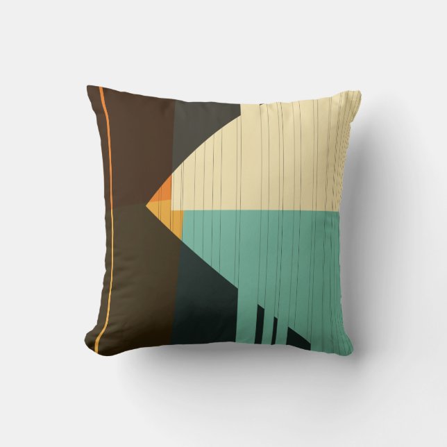 Cool Retro Art motif design - Coussin (Recto)