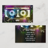 Cool Retro Audio Cassette | DJ Professional Visitekaartje (Voorkant / Achterkant)