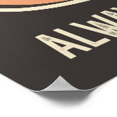 cool rétro Boucher vintage Poster (Coin)