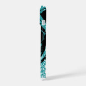 Cool Retro Cat with Sunglasses iPhone 15 Hoesje (Linkerkant)