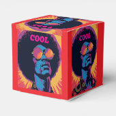 Cool/Retro Favoriet Box Bedankdoosjes (Achterkant)