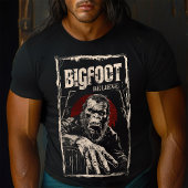 Cool Retro Geloof in Bigfoot  Monster T-shirt