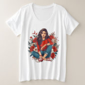 Cool Retro Girl (Design devant)
