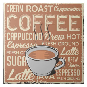 Cool retro home bar zakelijke crafters tegeltje