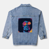 Cool/Retro jeans Denim Jacket (Achterkant)