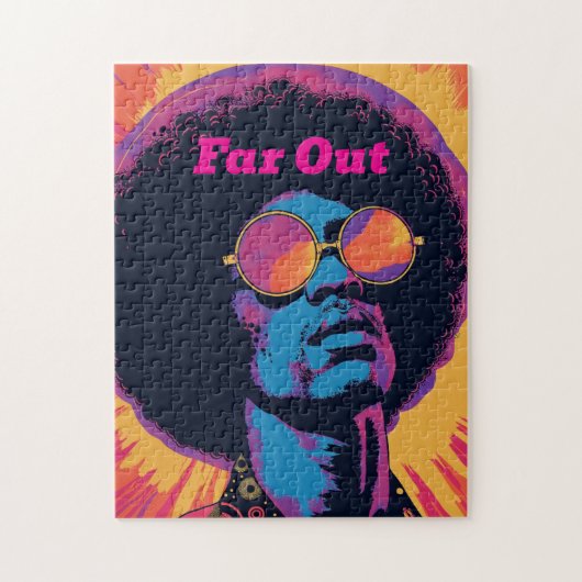 Cool/Retro Jigsaw Puzzel (Verticaal)