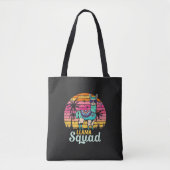 Cool  Retro Llama Squad Draagtas (Voorkant)