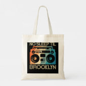 Cool Retro No Sleep Til Brooklyn, Old School Porta Tote Bag (Achterkant)