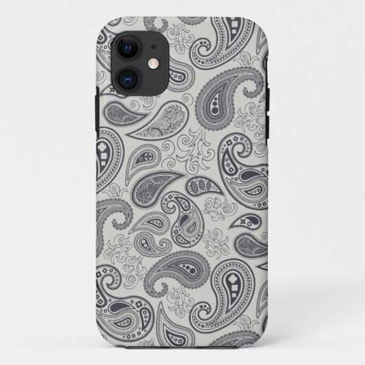 Cool  Retro Paisley iPhone 5 Hoesje (Achterkant)