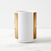 Cool Retro Père Noël Holiday Mug (Centre)