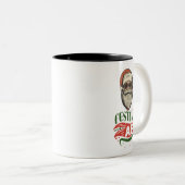 Cool Retro Père Noël Mug (Devant droit)