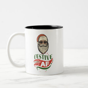 Cool Retro Père Noël Mug