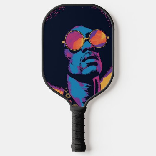 Cool/Retro Pickleball Paddle (Voorkant)
