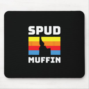 Cool Retro Reis Idaho Vakantie Aardappelen Spud Mu Muismat