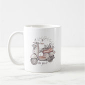 Cool Retro Scooter Koffiemok (Links)