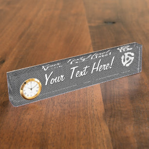 COOL Retro  Silver Chrome, zoals 45 spacer DJ Naambordje