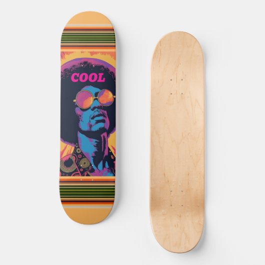 Cool/Retro Skateboard (Voorkant)