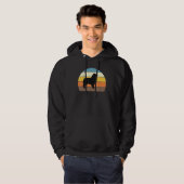 Cool Retro Sunset Australian Shepherds - Great Fun Hoodie (Voorkant volledig)