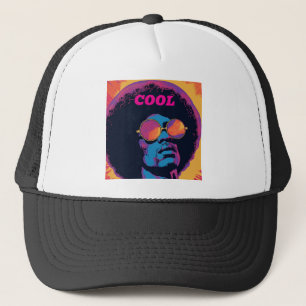 Cool/Retro Trucker Hat Pet