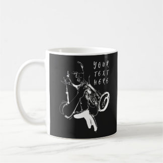 Cool Retro Trumpeter Custom Name (名入れ・カスタム対応) Koffiemok