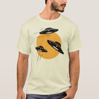Cool Retro UFO-invasie