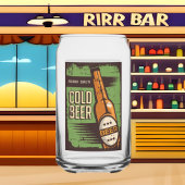 Cool retro vintages amateurs de bière