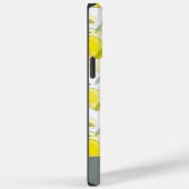 Cool Retro Yellow Black Lemon Patroon Case-Mate iPhone Case (Achterkant / Rechts)