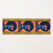 Cool/Retro Yoga Mat (Voorkant (horizontaal))