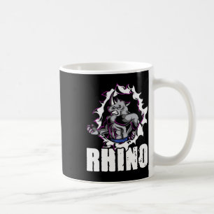 Cool Rhino Fitness Bodybuilding Gewichtheffen Koffiemok