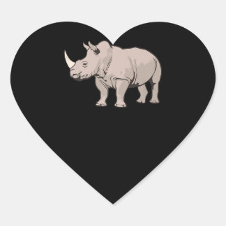 Cool Rhino Premium Hart Sticker