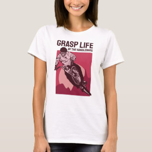 Cool Rider Design - Geniet van leven T-shirt