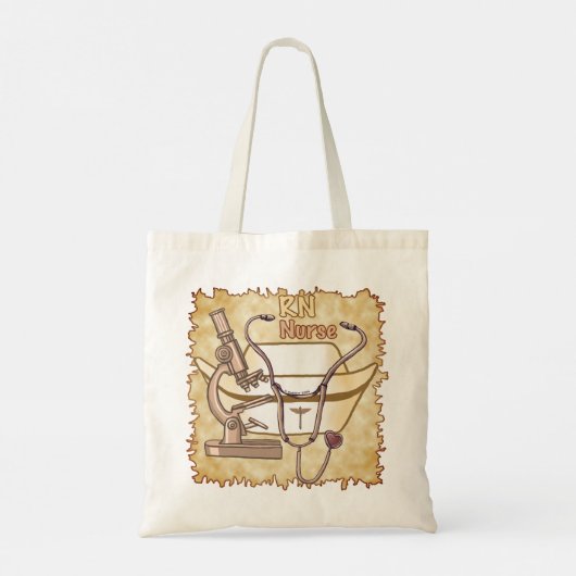 Cool RN Nurse canvas tas (Achterkant)