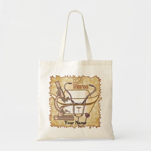 Cool RN Nurse canvas tas (Voorkant)