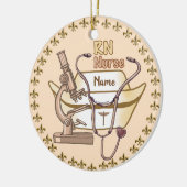 Cool RN Nurse ornament (Links)