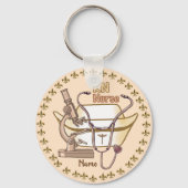 Cool RN Nurse sleutelhanger (Voorkant)