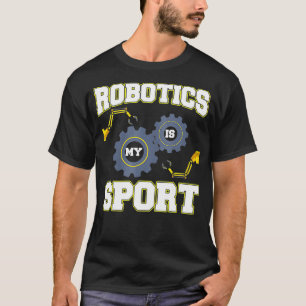 Cool Robotics is mijn Sport Mannen Robot Engineeri T-shirt
