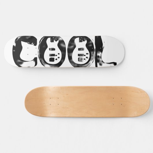 COOL ROCK GITAREN SKATEBOARD (Horizontaal)