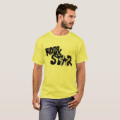 Cool Rock Star Rock n Roll t-shirt design (Devant entier)
