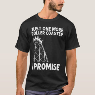 Cool Roller Onderzetter voor mannen Amusement Park T-shirt