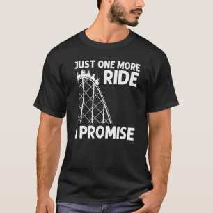 Cool Roller Onderzetter voor mannen Amusement Park T-shirt