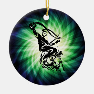 Cool Rollerblade Gift Keramisch Ornament