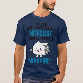 Cool romanschrijver Paramedic T-shirt