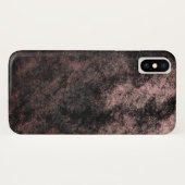 Cool Roos Gold Folie en Black Grunge Pattern Case-Mate iPhone Case (Achterkant (horizontaal))